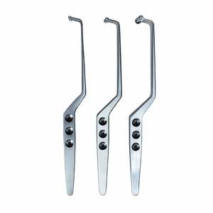 Pinzas de Bayoneta Anguladas Samii Yasargil para Tumor, 3mm, 5mm, 7mm, Izquierda, Neuroquirúrgicas, Neurología - Product Image 1