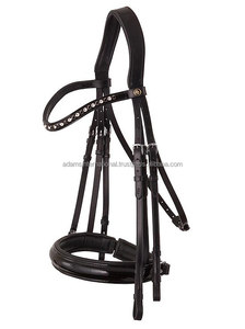 Produit en cuir confortable de bride de cheval de Bling de cristal anatomique de haute qualité pour des chevaux - Product Image 2