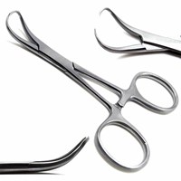 Pinces à serviettes manuelles en acier inoxydable sur mesure de haute qualité avec poignées à anneau de verrouillage, certifiées CE, les plus vendues pour usage chirurgical