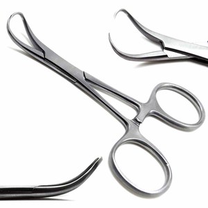 Pinces à serviettes manuelles en acier inoxydable sur mesure de haute qualité avec poignées à anneau de verrouillage, certifiées CE, les plus vendues pour usage chirurgical - Product Image 6