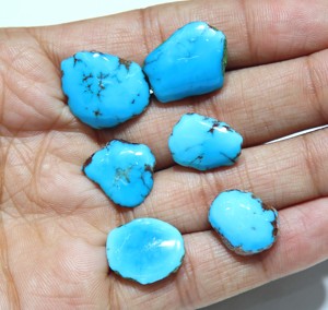 Turquesa de Arizona en bruto, piedra natural de turquesa de Arizona para la fabricación de joyas y colgantes. - Product Image 2