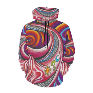 Sweat à capuche pour homme très demandé - Style Hip Hop - 100% coton molletonné - Impression numérique - Design personnalisé - Product Image 1