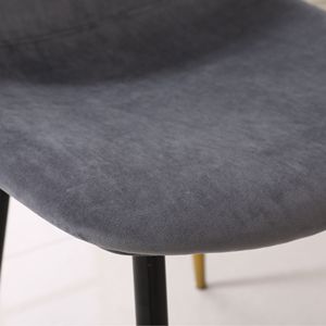 Set da Pranzo Contemporaneo Lassan 5 Pezzi, Tavolo Rotondo Bianco con 4 Sedie per Sala da Pranzo - Product Image 6