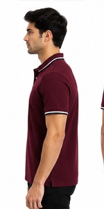 Polo de Alta Calidad para Hombre, 100% Algodón, Casual, con Logotipo Personalizado, Impresión en Serigrafía, Camiseta Polo para Golf, Ropa Casual para Exteriores - Product Image 5