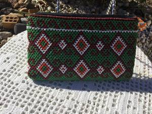 Bohemian Style Coin <b>Pouch</b> Beaded Embroidered Handmade Coin Purse with Zipper Closure Eco-friendly Customized Color for Unisex - Product Image 2