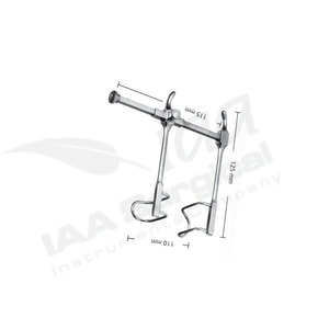 INSTRUMENTS CHIRURGICAUX IAA IAA-R-52 Écarteur chirurgical orthopédique en acier inoxydable manuel certifié CE Kit chirurgical de classe I - Product Image 4