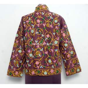 Veste brodée de style vintage de qualité supérieure avec motifs artistiques pour femmes, élégante pour un usage quotidien, disponible dans toutes les tailles - Product Image 5