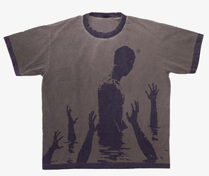 Custom Logo Acid Wash T Shirt Men Streetwear Hip Hop Cotton Vintage Washed Fashion T Shirts Wholesale Manufacturer - Product Image 5