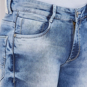Pantalon en jean de couleur personnalisée fabriqué au Pakistan, prix bas, haute qualité, confortable et respirant pour hommes, en vente - Product Image 6