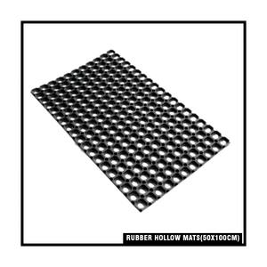 Tapis d'entrée rectangulaire antidérapant en caoutchouc creux 50*100 cm, imperméable, antidérapant, avec drainage, pour la maison, le bureau, l'extérieur et l'intérieur - Product Image 6