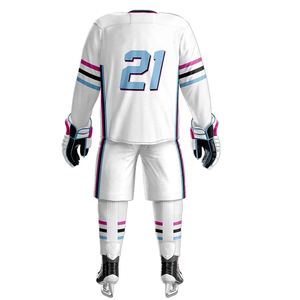 Wholesale Sublimation Custom Ice hockey Uniform Hot selling <b>top</b> quality OEM service Ice hockey Uniform - Product Image 3