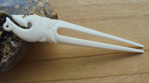 กิ๊บติดผมทำมือจากกระดูกควายคุณภาพดีที่สุด 100% สำหรับผู้หญิง ผมยาว ใช้เป็นเครื่องประดับผม - Product Image 4