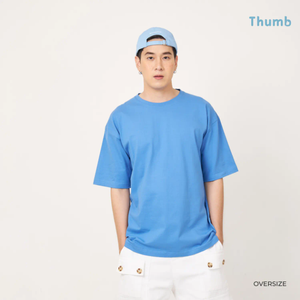 เสื้อยืดเบสบอลผ้าตาข่ายคอตตอนสั่งทำขายส่ง พิมพ์ลายทรงบ็อกซี่ คอวี ตัดสั้น ทรงโอเวอร์ไซส์ สำหรับผู้หญิง - Product Image 2