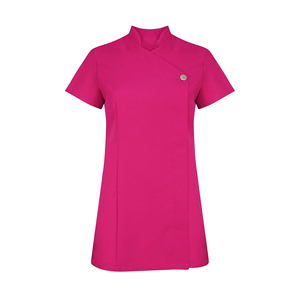 Uniforme de Terapeuta de Salón de Belleza Wexturn, Blusa de Manga Corta para Salón de Uñas y Peluquería, Tela Tejida - Product Image 2