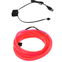 Ampoules LED TCYATO pour voitures, éclairage d'ambiance décoratif LED pour voiture, bande lumineuse froide pour modification intérieure, lumière ambiante USB pour voiture