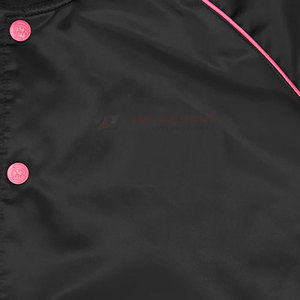 2026 Winter <b>Men's</b> Stand Collar Satin Bomber <b>Jacket</b> <b>Long</b> Sleeves Custom Design Eco-Friendly Breathable Regular Fit Casual Wear - Product Image 5