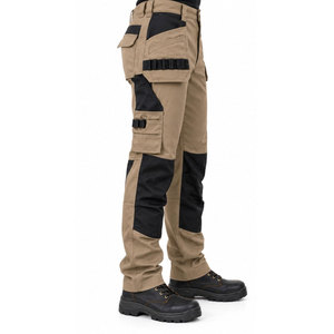 Pantalon de travail cargo robuste pour hommes OEM, avec logo personnalisé, multi-poches, durable, pantalon industriel, vente en gros, pantalon de sécurité - Product Image 5