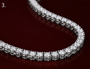 Collier unisexe hip-hop en argent 925 avec chaîne tennis en moissanite taille brillant, couleur D, clarté VVS1, certifié, idéal pour les fêtes et le quotidien - Product Image 4