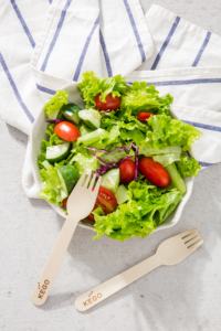 Precio de Fábrica, Gran Venta, 6.3 Pulgadas, FSC ® Tenedor de Madera de Magnolia Conifera Biodegradable Certificado para Catering y Comida para Llevar - Product Image 6