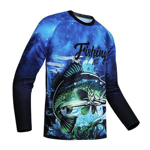 Camiseta de Pesca Unisex 2026, Manga Larga, Secado Rápido, Resistente al Viento, Estampada, Transpirable, Ligera, UPF 50+ - Product Image 1