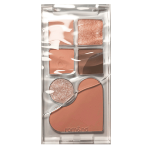 [Rom&nd BARE LAYER PALETTE 01 APRICOT MOOD] Maquillage coréen Cosmétiques coréens Sans cruauté Animale Fard à paupières Scintillant Mat - Product Image 1