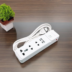 <b>Power</b> <b>Strip</b> with 3 AC Outlets 2 <b>USB</b> A and 2 <b>USB</b> <b>C</b> Vietnam Made for <b>Travel</b> and Home - Product Image 2