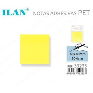 Ilan Sticky Notes 76x76mm 50 fogli Giallo Fluorescente - Product Image 3