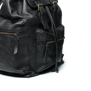 New Design High Quality Regular Length Waterproof Leather <b>Backpack</b> For Sale Full Customized Light <b>Weight</b> Leather <b>Backpack</b> Bag - Product Image 5