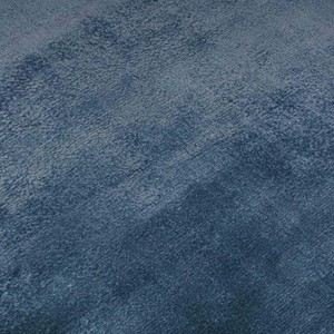 Tapis uni bleu épais de 14 mm, tissé à la main, moderne, luxueux et doux, pour la décoration du salon et de la chambre. - Product Image 5