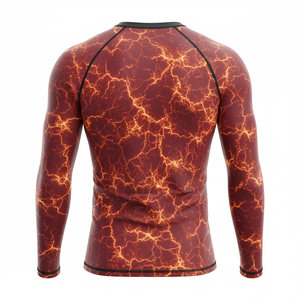 Camiseta de Compresión Unisex de Manga Larga, Ecológica y de Alto Rendimiento, Tejido Sostenible para BJJ, MMA, Jiu Jitsu, Grappling y Deportes de Contacto - Product Image 2