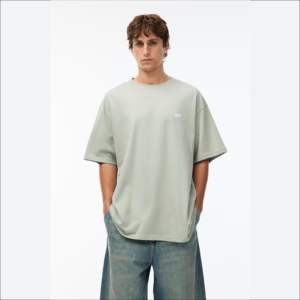 Camiseta de Manga Corta para Hombre, 200 g, Cuello Redondo, Color Sólido, Estilo Simple, Holgada, Informal, Diseño Liso, en Oferta - Product Image 5