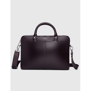 Sac pour ordinateur portable en cuir véritable durable, fabriqué en cuir 100% pur, avec protection rembourrée pour ordinateur portable et rangement. - Product Image 2