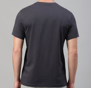 Camiseta de Algodón Lisa para Hombre con Logotipo Personalizado, Corte Regular, Suave, Transpirable, Ecológica, Cuello Redondo, Ropa Casual de Primera Calidad - Product Image 2