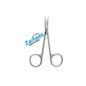 CISEAUX CHIRURGICAUX EXTRA FINS DE HAUTE QUALITÉ, Droits, AIGUS/À POINT AIGU, 9 CM – Fabricant et exportateur d'instruments chirurgicaux - Product Image 1