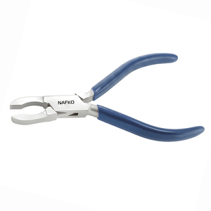 Premium Quality Lightweight Reusable <b>Ring</b> Setting Loop Closing Pliers 130MM Jewelry Making Tools Stainless Steel Equipment - Product Image 1