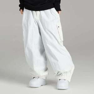 Pantalones de esquí impermeables holgados para hombre y mujer, pantalones de snowboard cortavientos, pantalones térmicos cálidos para exteriores, pantalones de nieve de invierno, ropa de ajuste holgado - Product Image 6