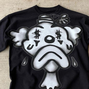 Camisetas Personalizadas con Estampado Gráfico DTG para Hombre, Estilo Urbano, Unisex, Corte Holgado, 100% Algodón Ecológico de Secado Rápido - Product Image 4