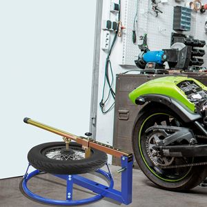 Supporto Portatile Regolabile per Cambio Pneumatici Moto 16-22 Pollici, Resistente - Product Image 2