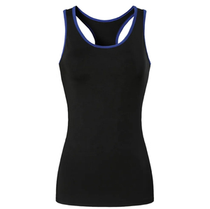 Hot Sale Plus Size Casual Ribbed Knit Cotton Women's Black Tank <b>Top</b> Sexy Dress Rhinestone Embellishments Quick Dry Breathable - Product Image 4