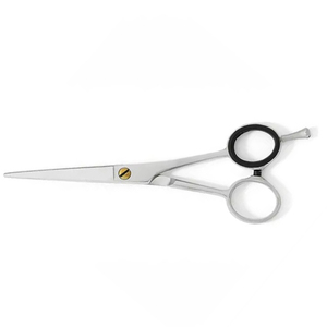 Ciseaux de coiffure professionnels en gros, en acier inoxydable, lame tranchante, pour droitiers, manche long, poignée en plastique, outil de coiffure - Product Image 4