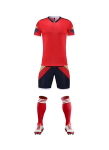 速干成人足球球衣，半袖，正面徽标，吸湿排汗，数码印花，可定制足球装备 - Product Image 4