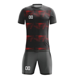 Nouveau maillot de football de haute qualité, respirant, avec logo et taille personnalisés, uniforme de football sublimé - Product Image 2
