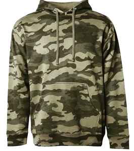 Sweat à capuche camouflage de qualité supérieure, vente en gros, pour hommes et femmes, vêtements d'extérieur, OEM, marque privée, faible MOQ, fournisseur - Product Image 4
