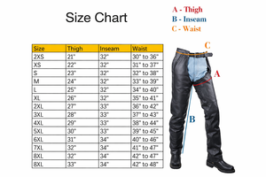 Premium Quality Equestrian Horse Riding and Bikers Chaps English Full Chap in Genuine <b>Cow</b> Leather Customization Accepted - Product Image 5