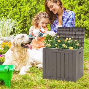 30-Gallon Deck Box <b>Storage</b> and Seating Container - Product Image 2