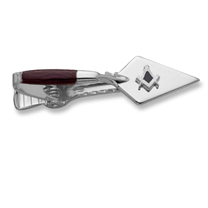 Pinza de Corbata Masónica Vintage con Diseño de Herramienta de Masón, Rito Escocés, Shriners, Maestro Masón, Regalia, Marca de Alta Calidad - Product Image 3