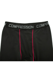 Mens Supportive Compression Leggings Stretch Comfort Athletic Performance Workout Running Fitness Flexible Breathable <b>Exercise</b> - Product Image 3