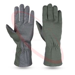High Quality Soft Goatskin Leather Nomex Pilot Flight <b>Gloves</b> Durable Tactical <b>Gloves</b> for Working Hand Safety From Pakistan - Product Image 6