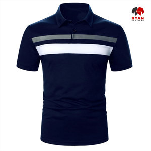 เสื้อโปโลแบบสวมหัวสำหรับผู้ชาย ดีไซน์พิเศษจาก Ryan Pro Gear พร้อมแผงโลโก้ที่ออกแบบเองได้ - Product Image 1