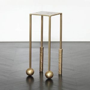 Latest Metal Accent Side <b>Table</b> Round Top Luxury Decorative Furniture For Living Room Decor Use Design - Product Image 5
